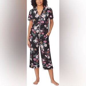 Room Service Floral Pajama Set Sz Medium